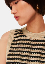 Crochet Stripe Tank