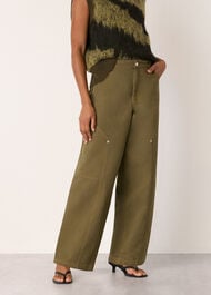 Barrel Mid Rise Trouser