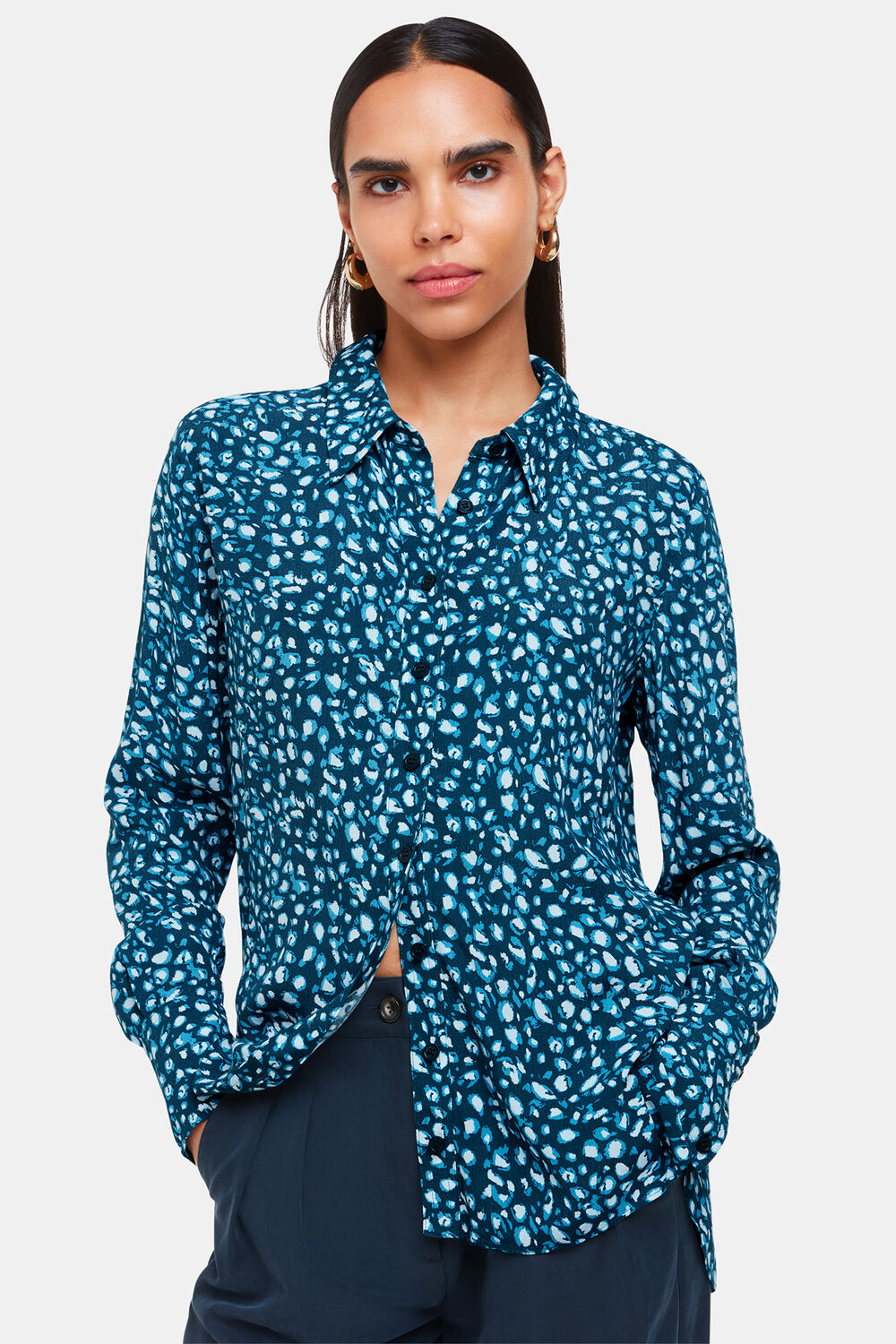 Pastel Leopard Print Shirt