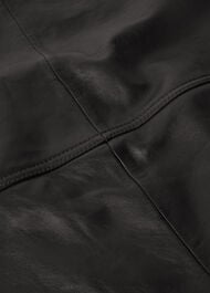 Jamie Leather Midi Skirt