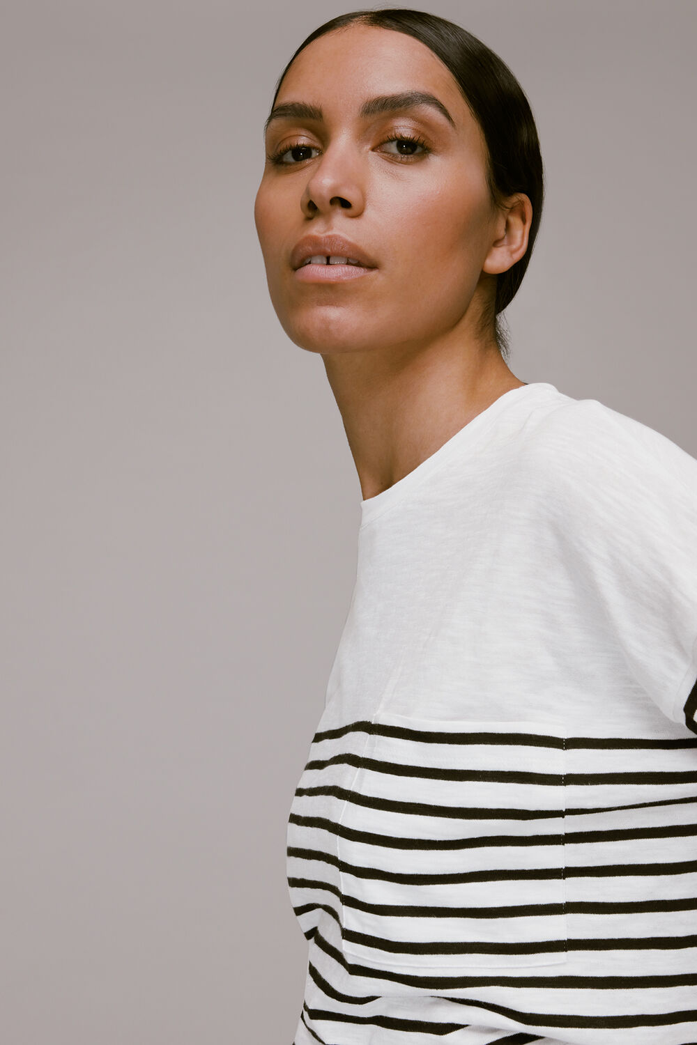 Breton Cotton Pocket Top