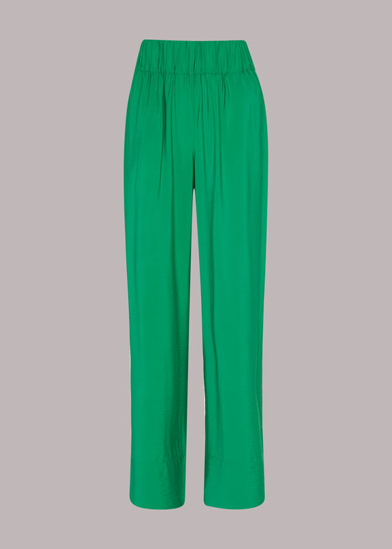 Green Nicola Elasticated Trouser