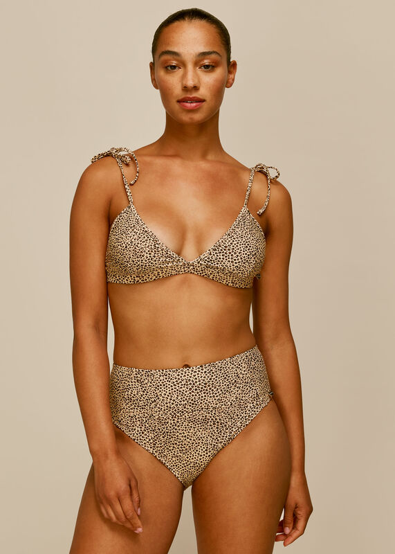 Mini Leopard Bikini Bottom