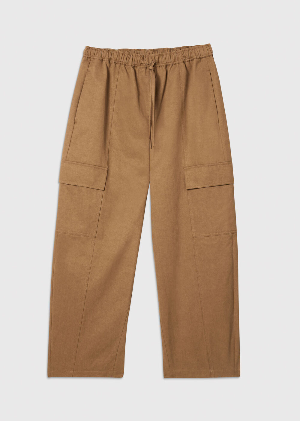 Utility Cotton Barrel Trouser