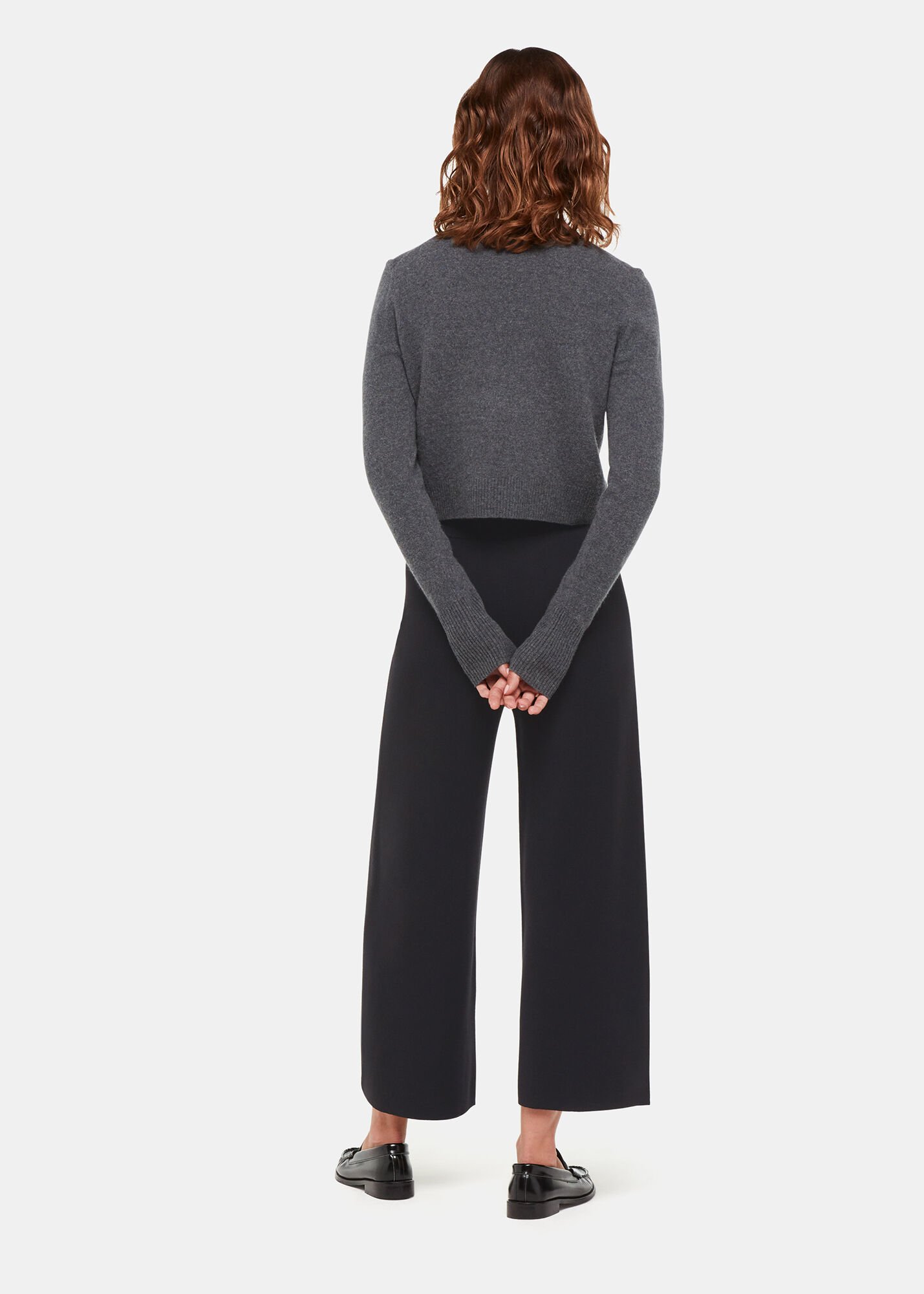 公式の店舗 whistles-knitted-wide-leg- パンツ
