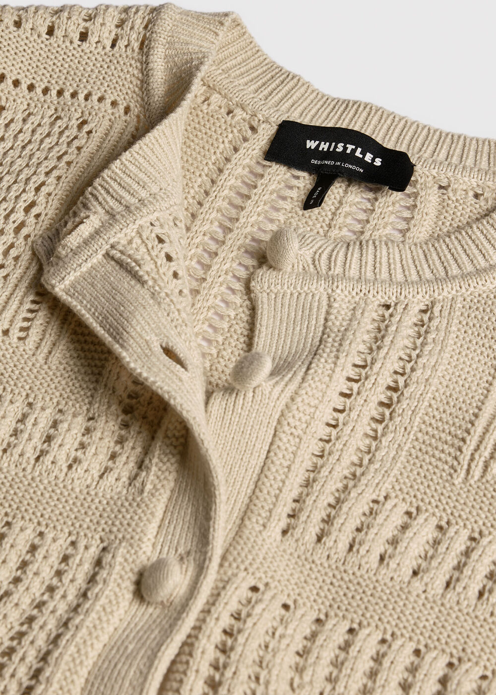 Crochet Detail Cardigan