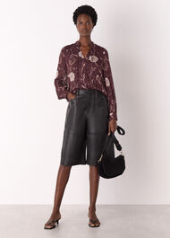 Floral Dobby Blouse