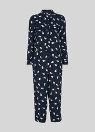 Rowan Print Bonny Jumpsuit Navy/Multi