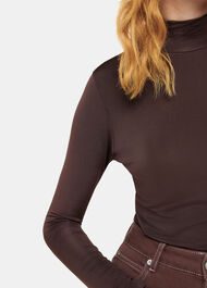 Slinky High Neck Top