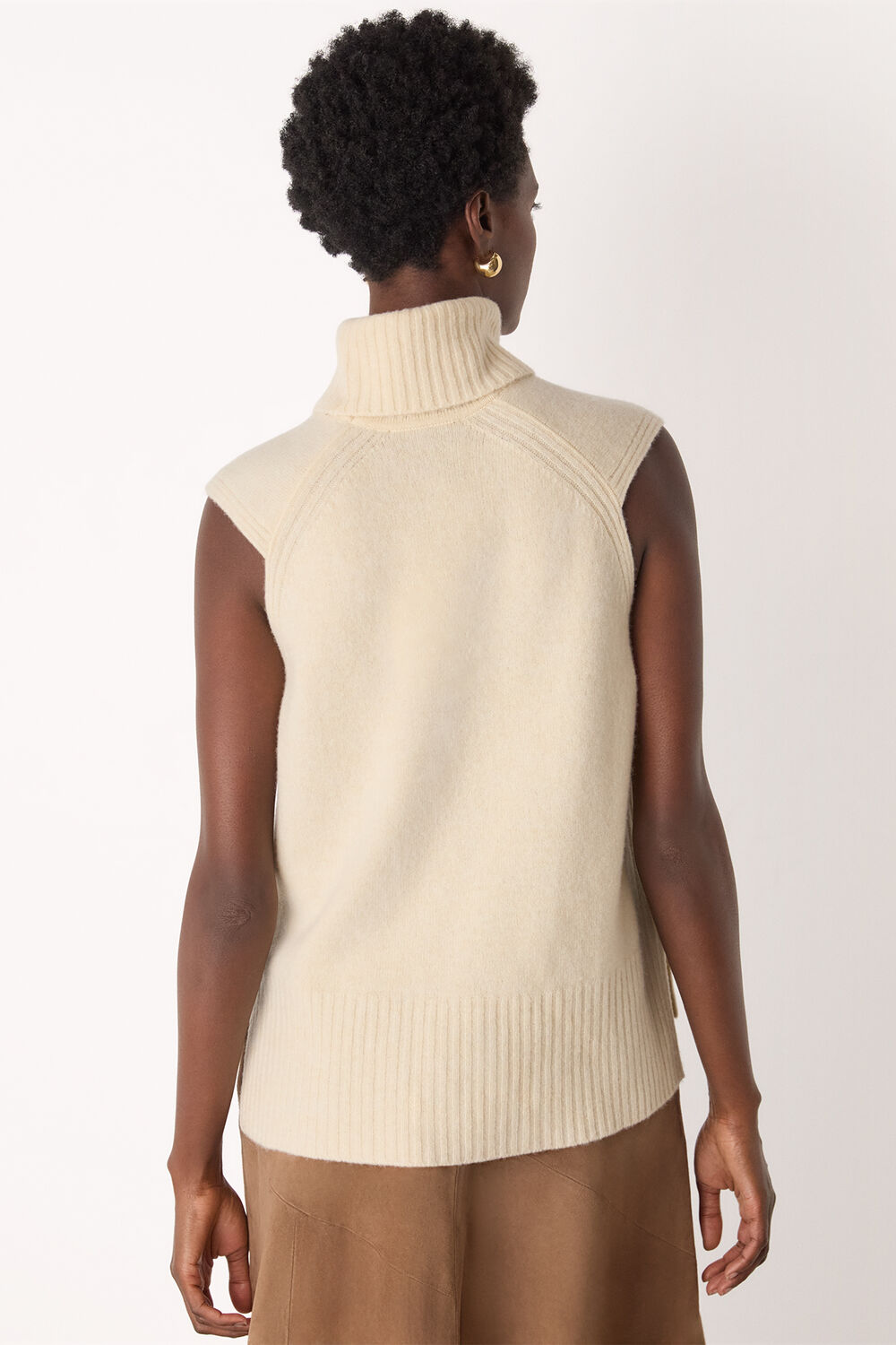 Roll Neck Detail Tank