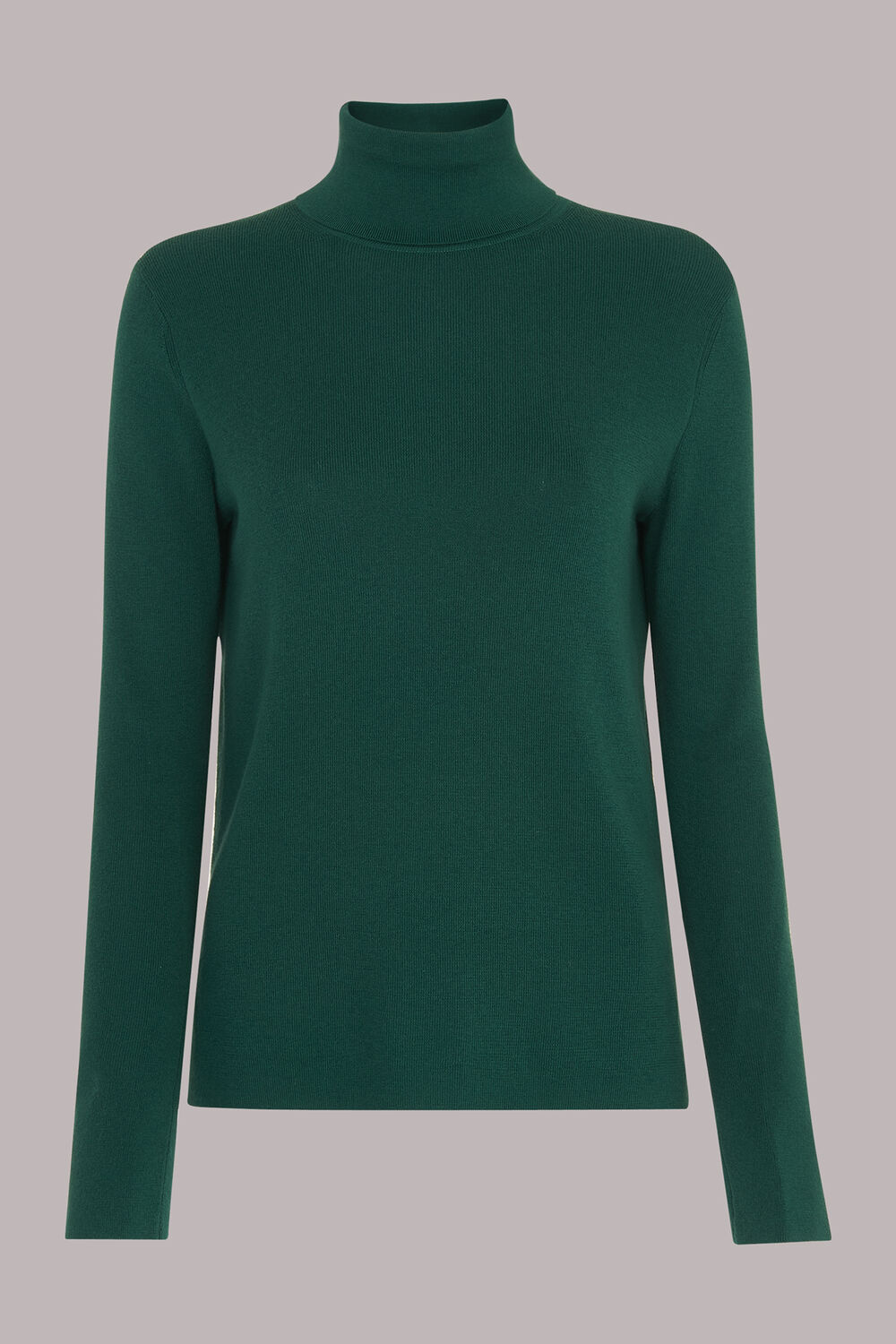 Green Maja Knitted Turtleneck Sweater
