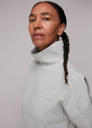Funnel Neck Sweat Dress