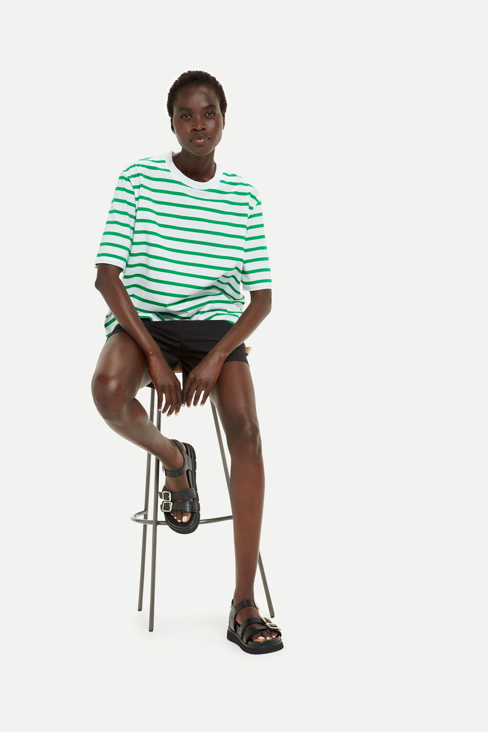 Stripe Short Sleeve T-shirt