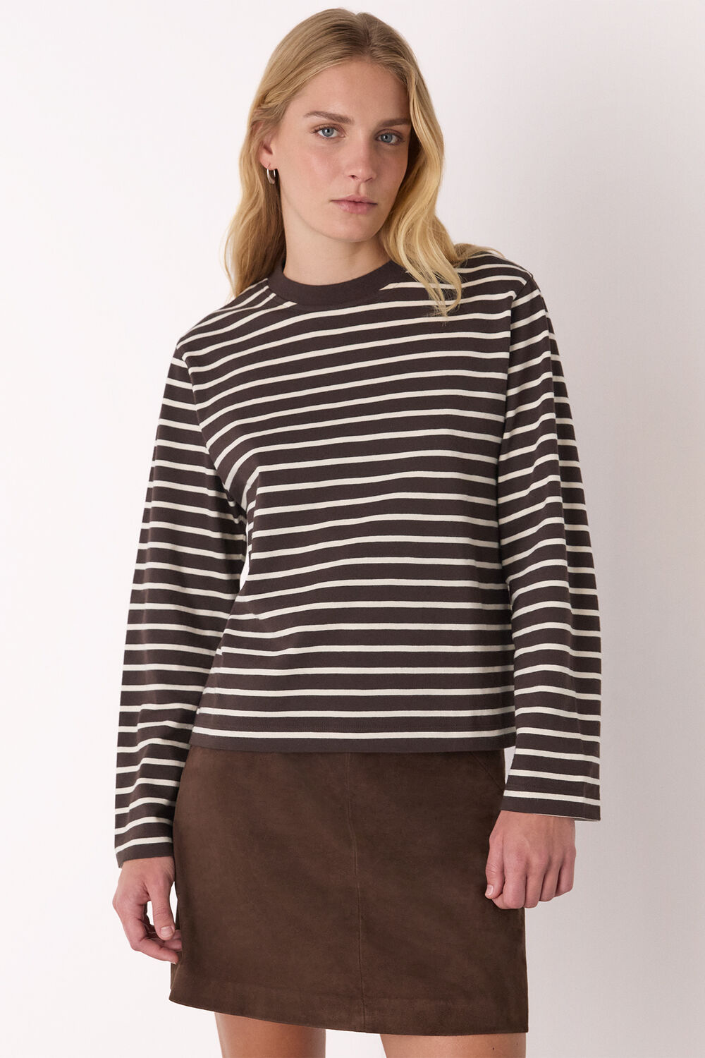 Stripe Cotton Jersey