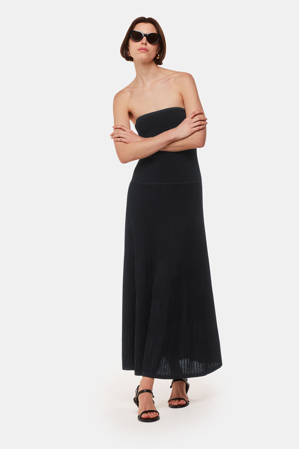 Bandeau Knit Dress