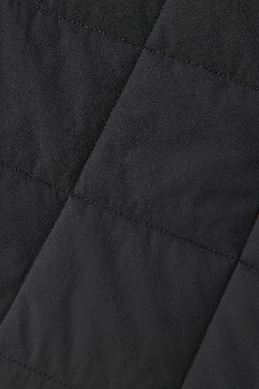 Quilted Cord Collar Coat