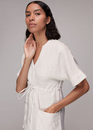 Imogen Linen Midi Dress