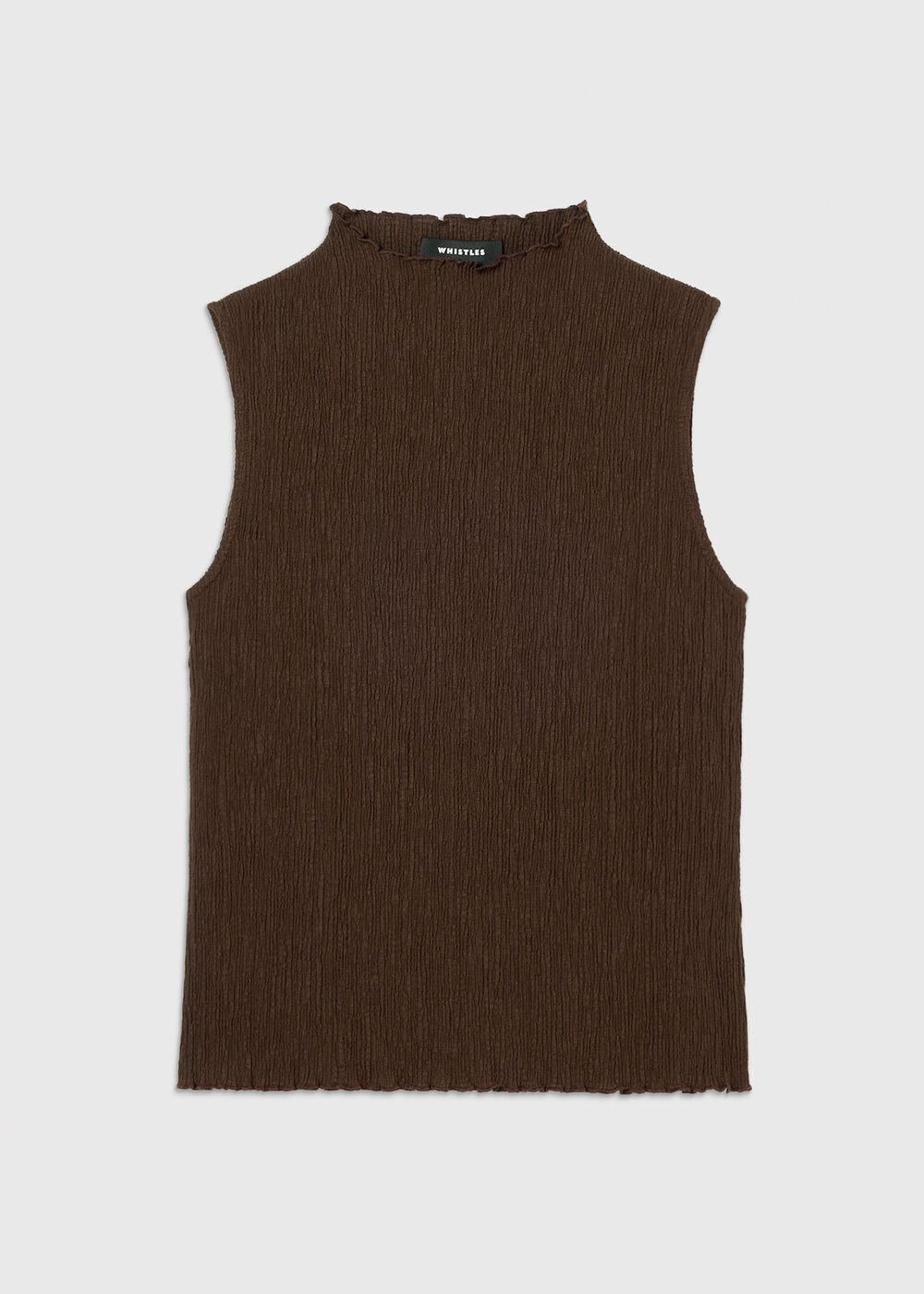 Textured Sleeveless Top