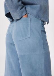 Suede Longline Short