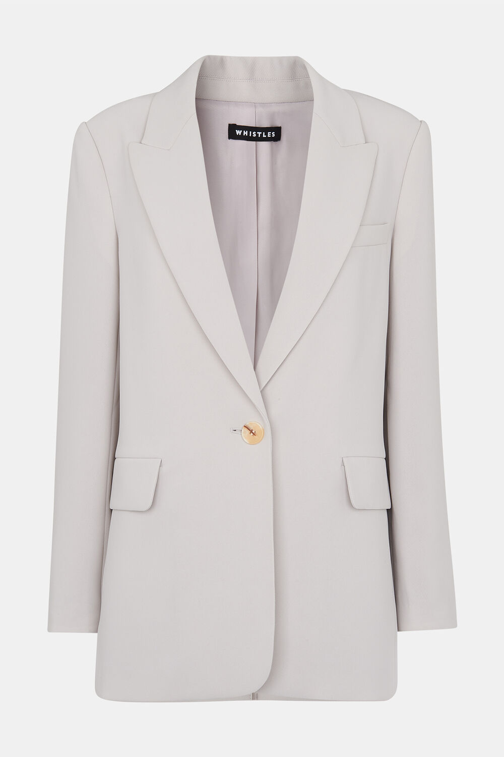 Crepe Boyfriend Blazer