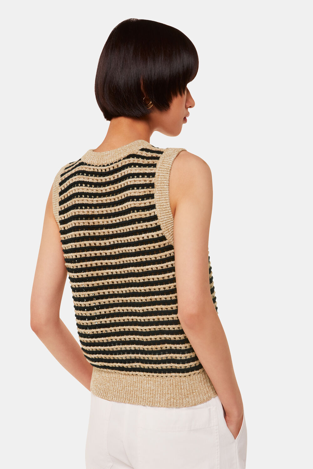 Crochet Stripe Tank
