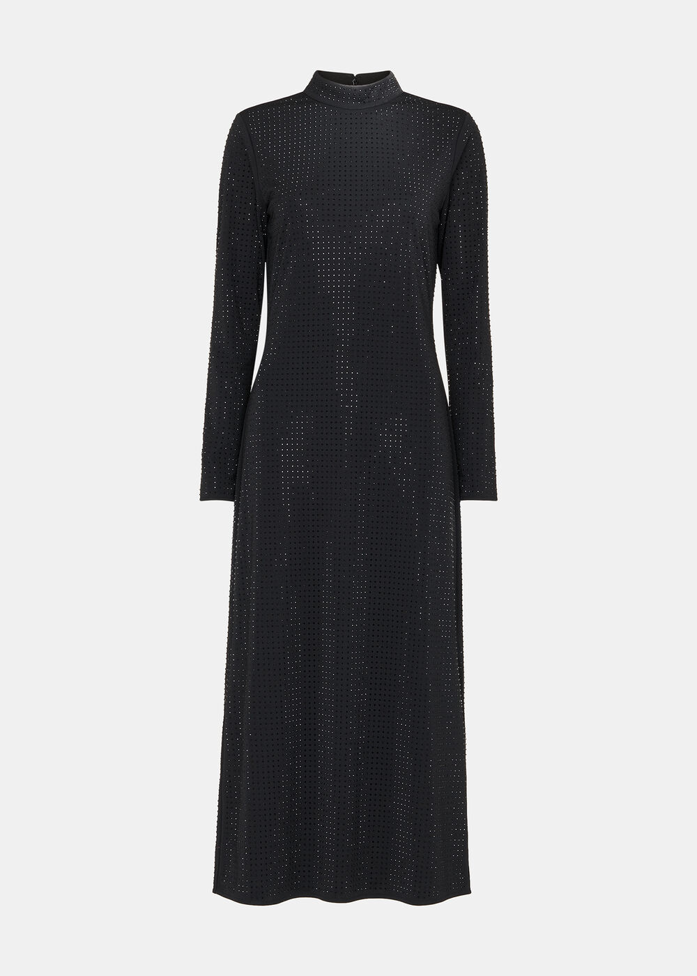 Hot Fix Jersey Midi Dress