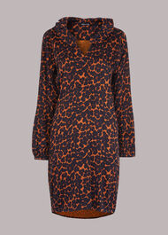 Smudge Animal Frill Dress