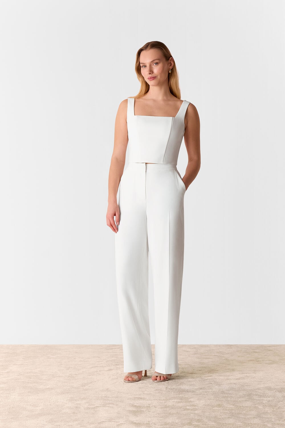 Ivory Andie Wedding Trouser