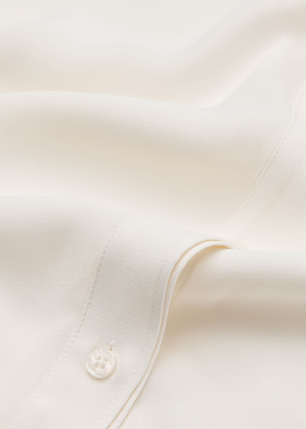 Draped Ruffle Feminine Blouse