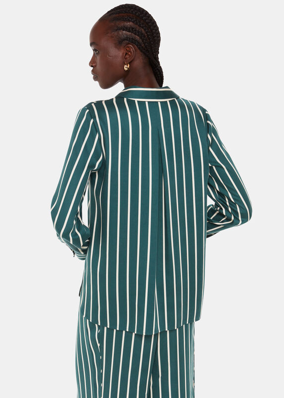 Green Alex Stripe Shirt
