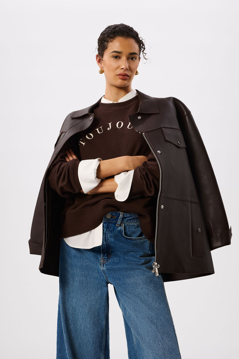 Toujours Relaxed Cotton Sweat