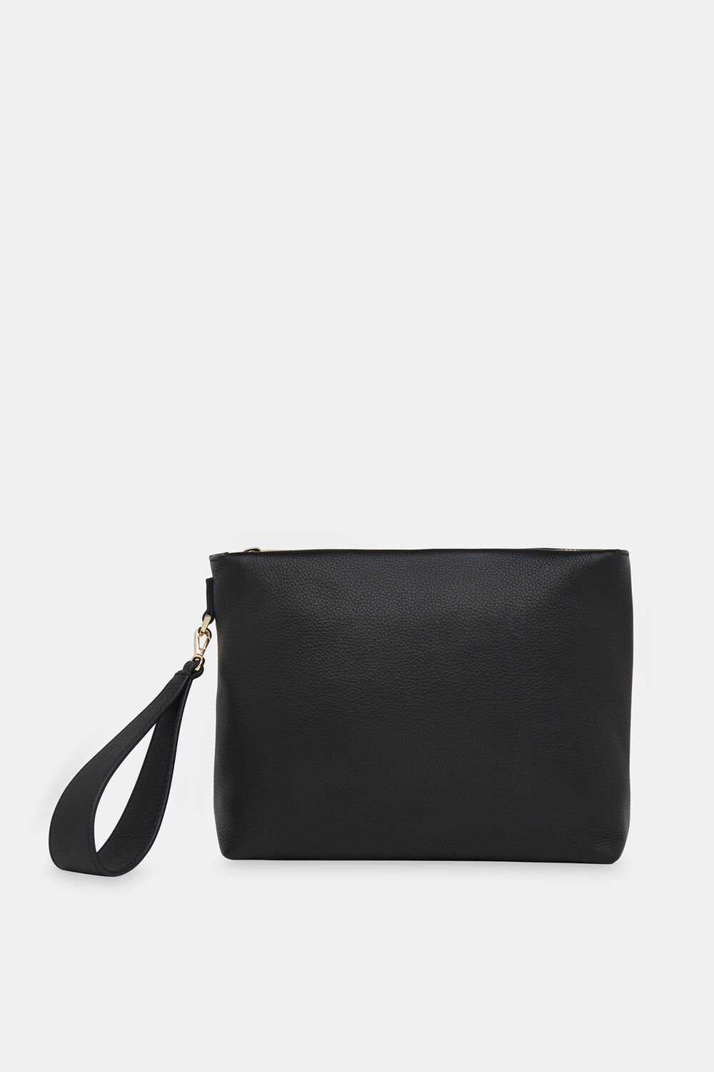 Avah Zip Top Clutch