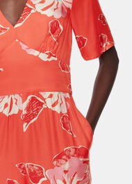Hibiscus Print Aimee Jumpsuit