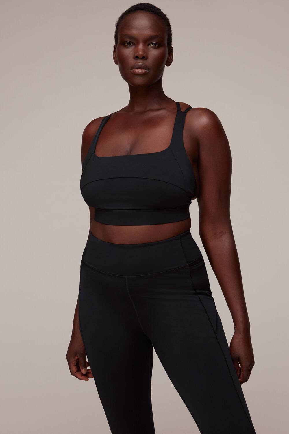 Square Neck Sports Bra