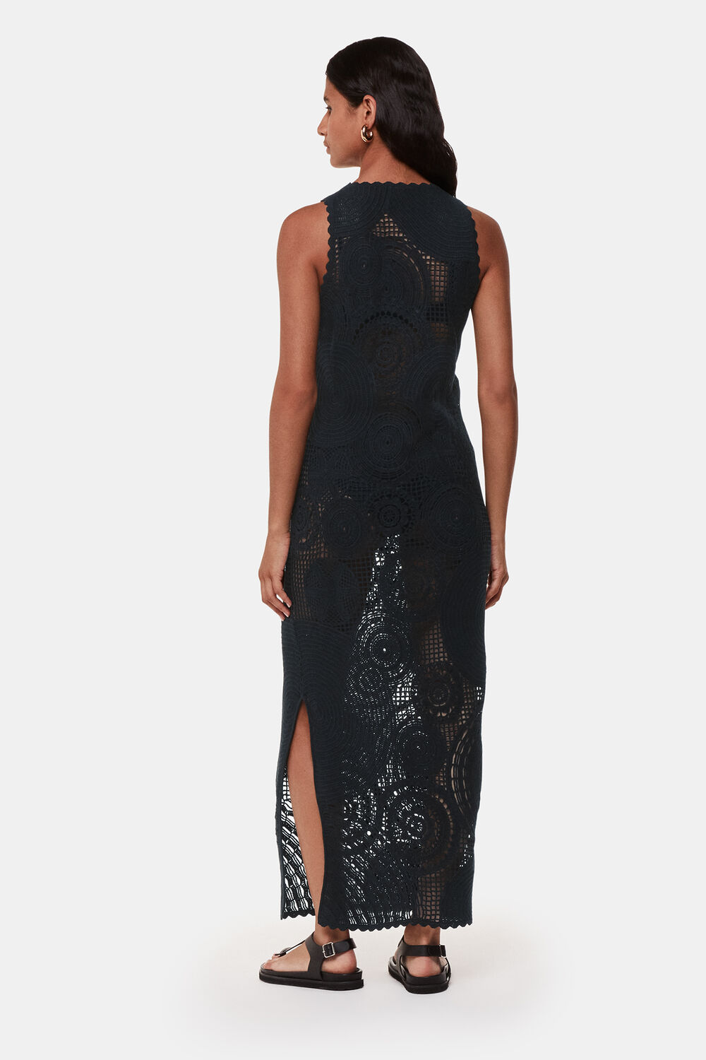 Crochet Circle Maxi Dress