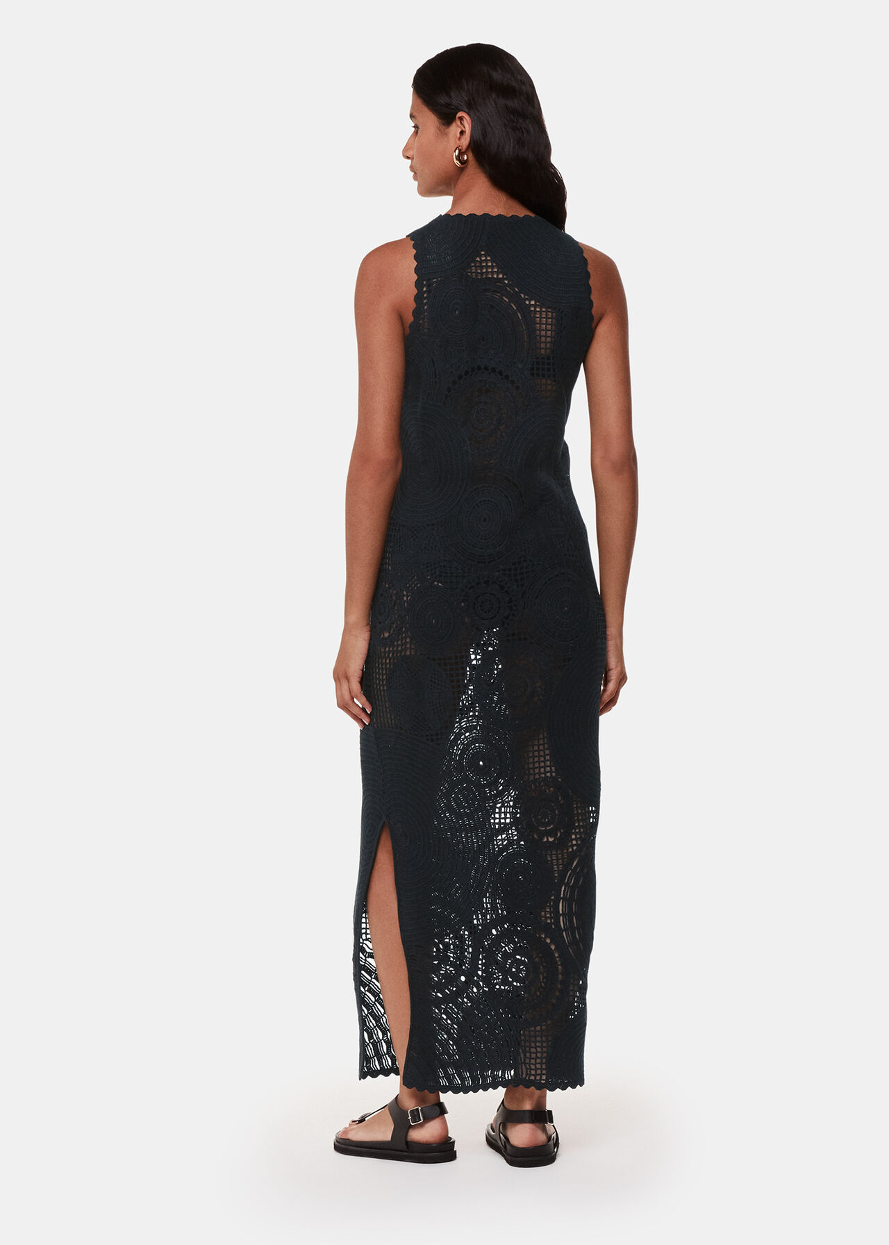 Crochet Circle Maxi Dress