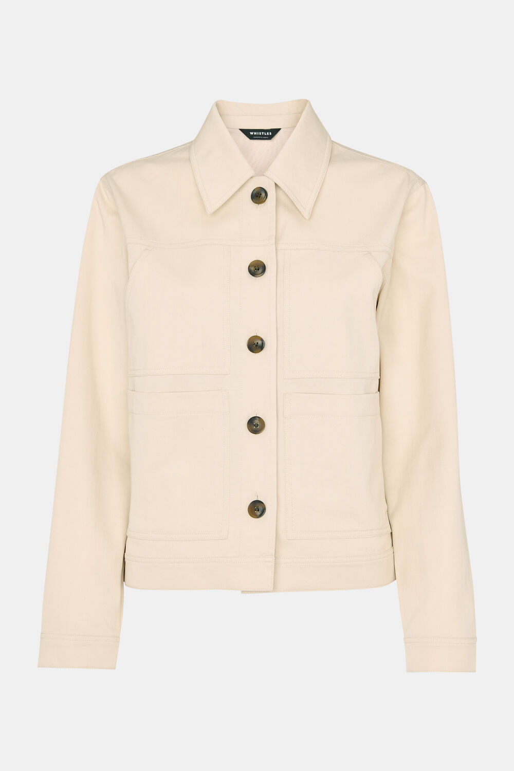 Neutral Mia Pocket Detail Jacket