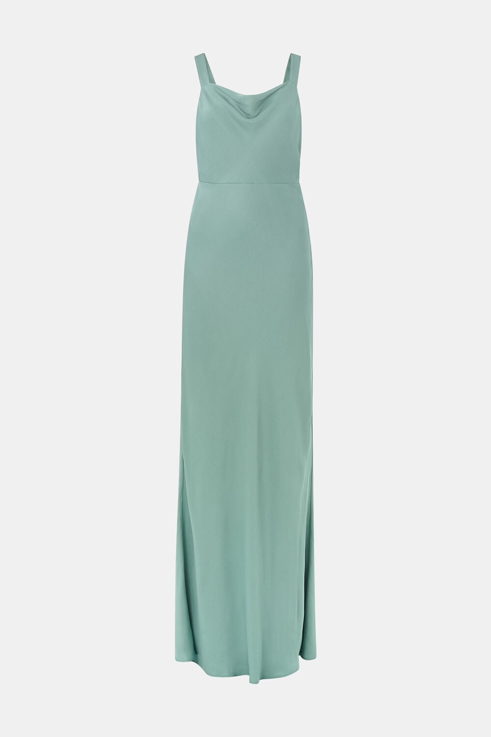 Thea Cowl Satin Maxi Dress