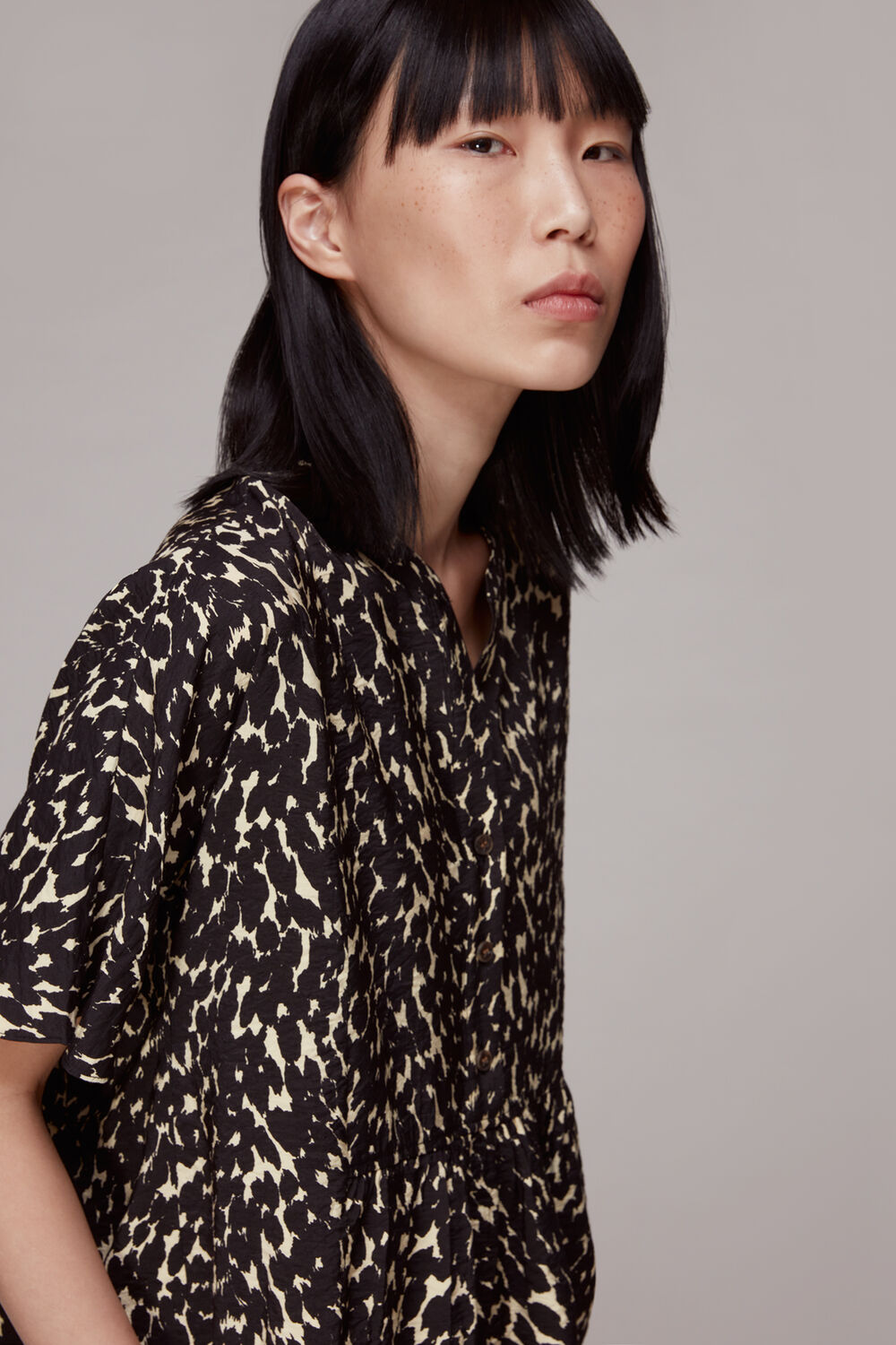 Hannah Sahara Cat Blouse