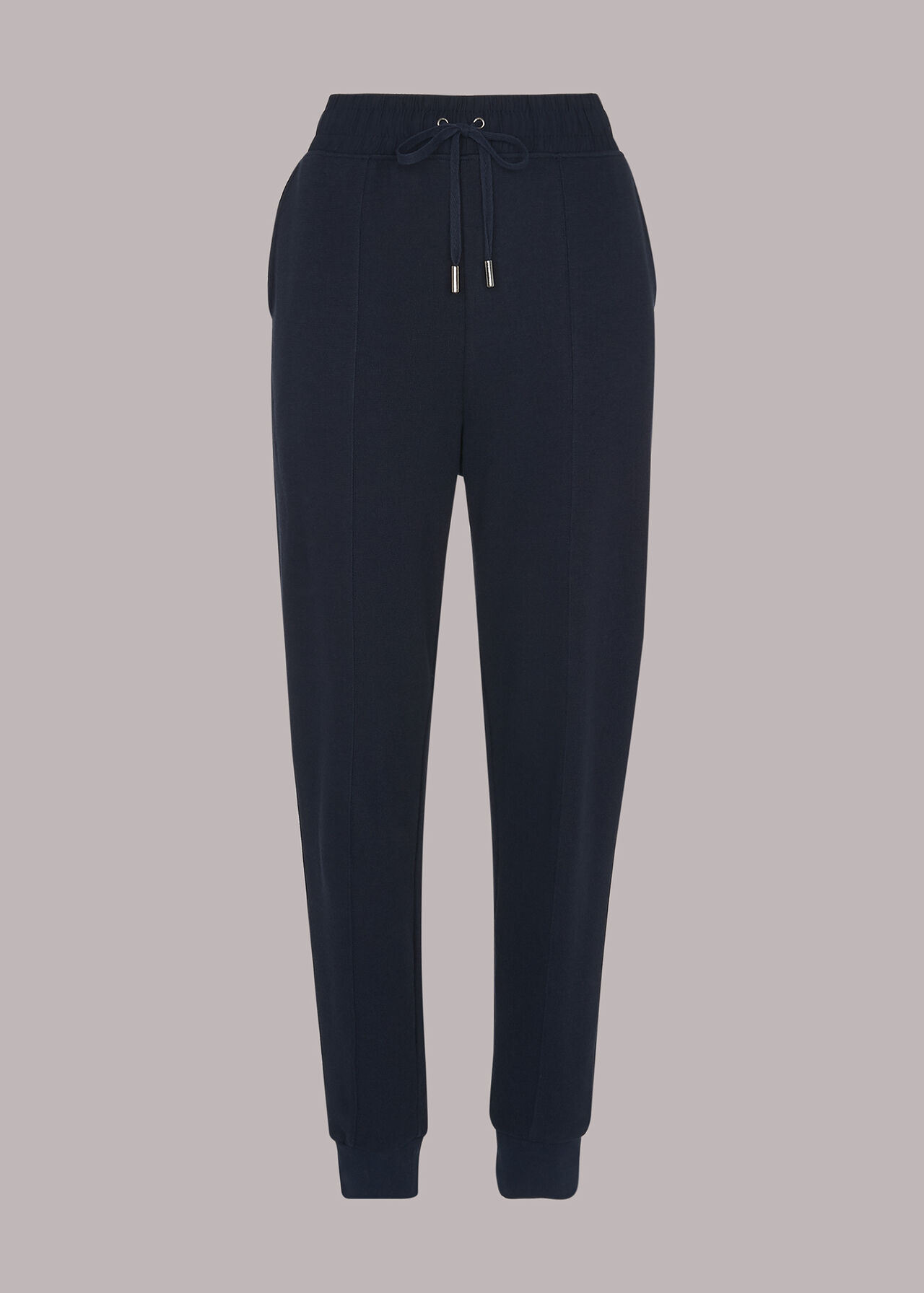 Navy Easy Jersey Jogger | WHISTLES | Whistles
