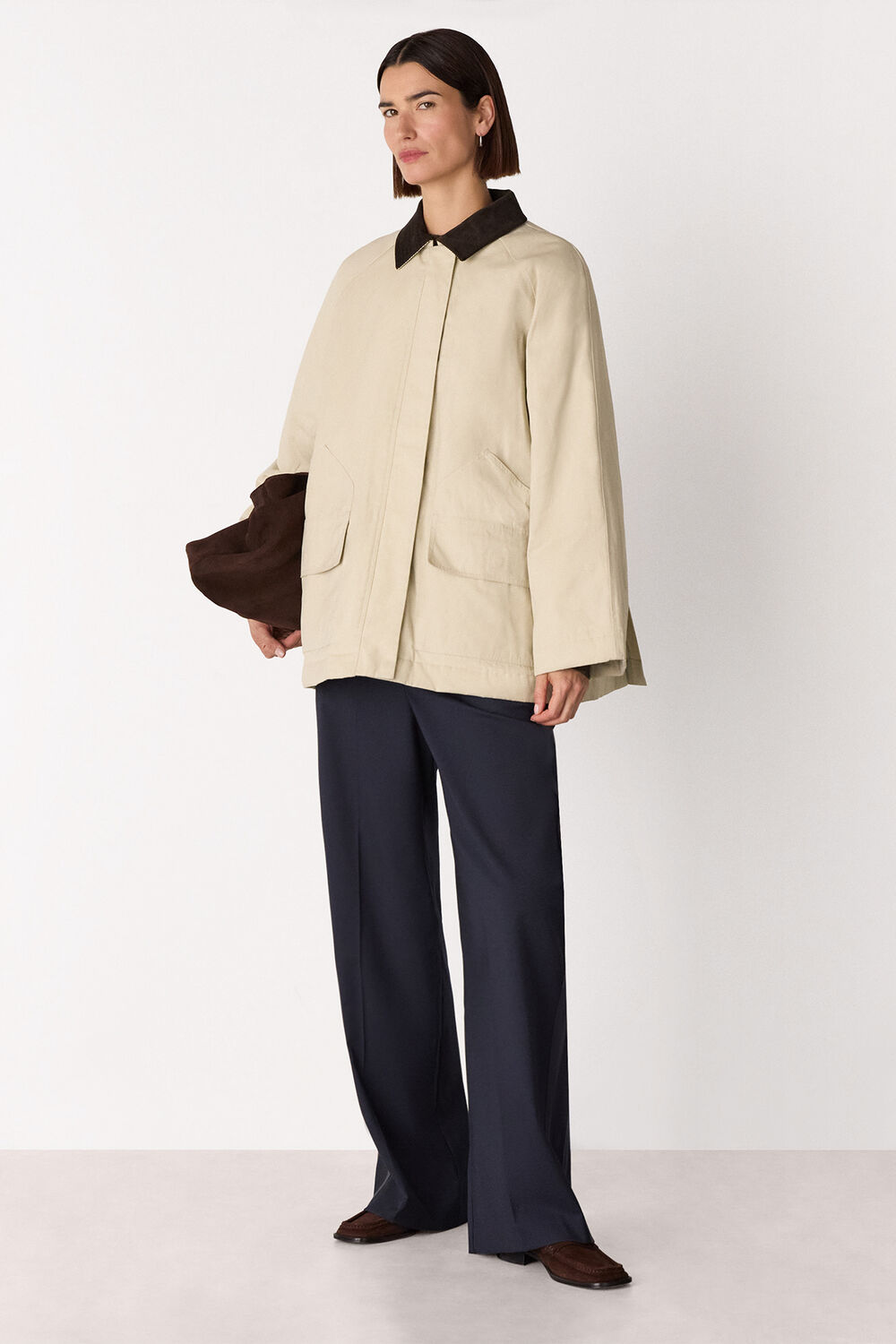 Fern Waxed Barn Jacket