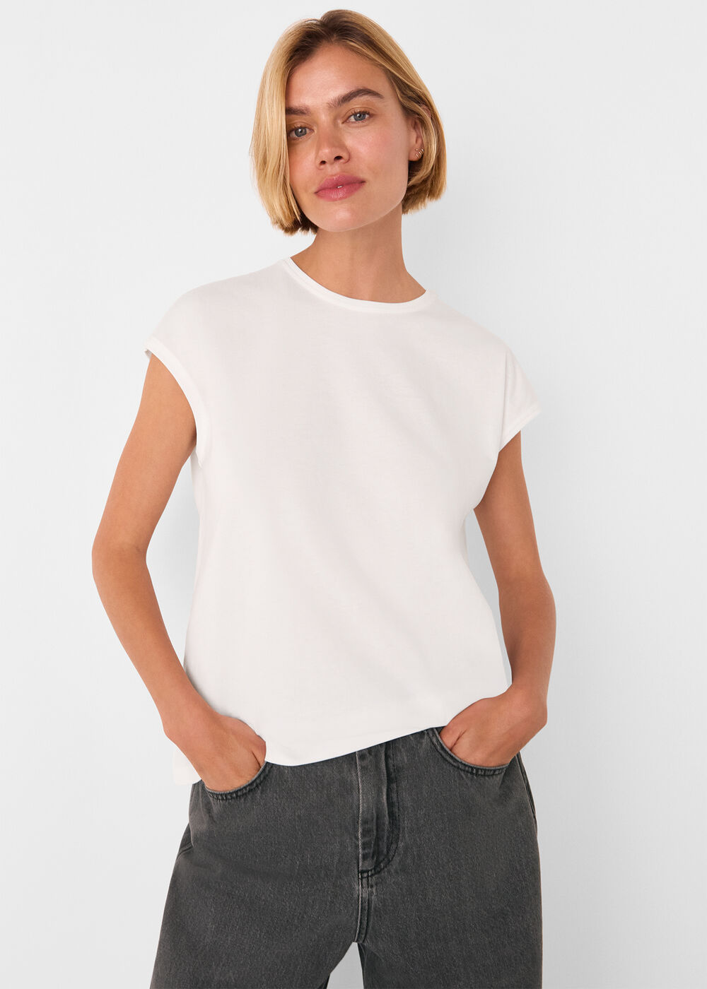 Cap Sleeve Tee