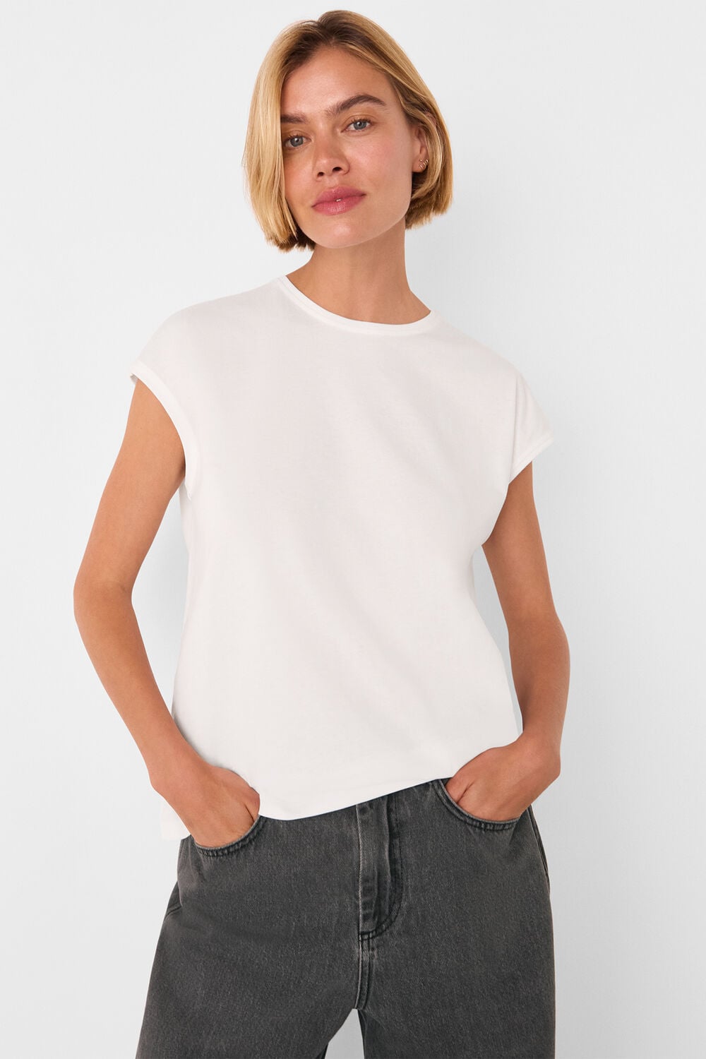 Cap Sleeve Tee