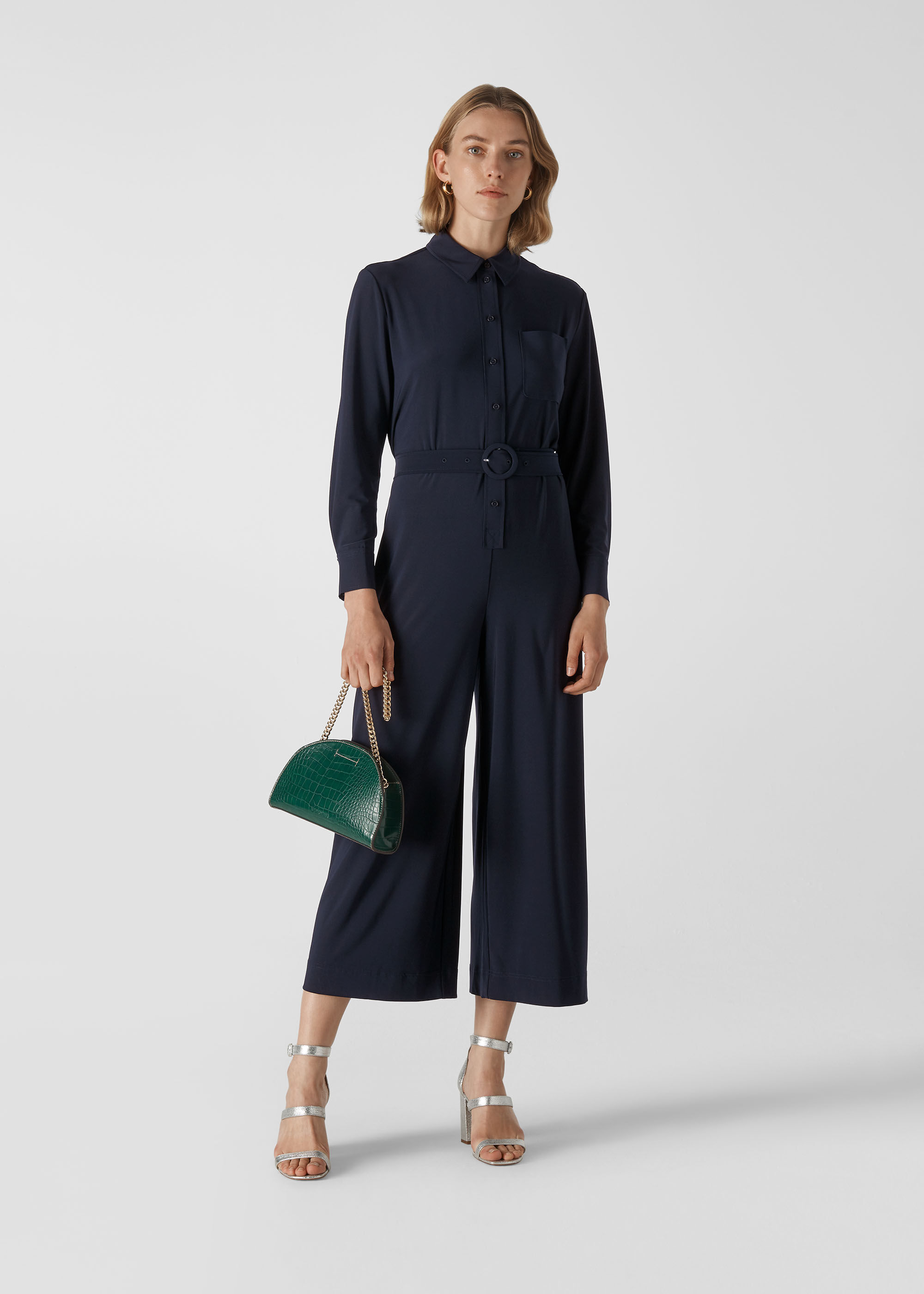 Whistles 2025 navy jumpsuit