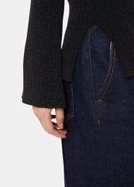Chenille V Neck Knit