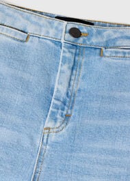 Stretch Straight Ankle Jean