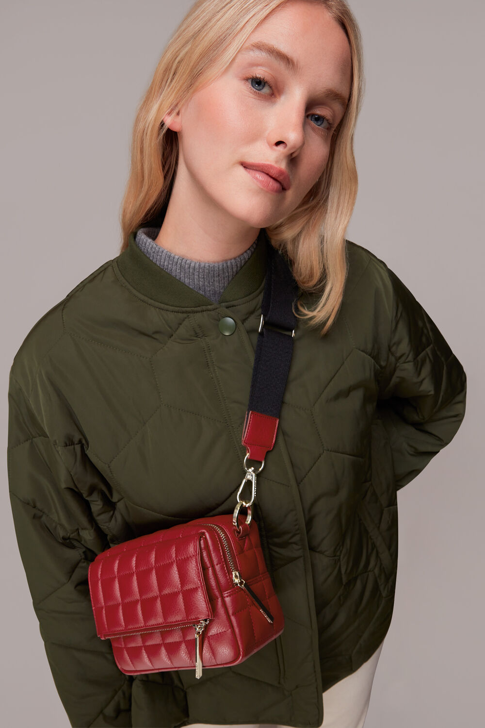 Quilted Bibi Crossbody Bag