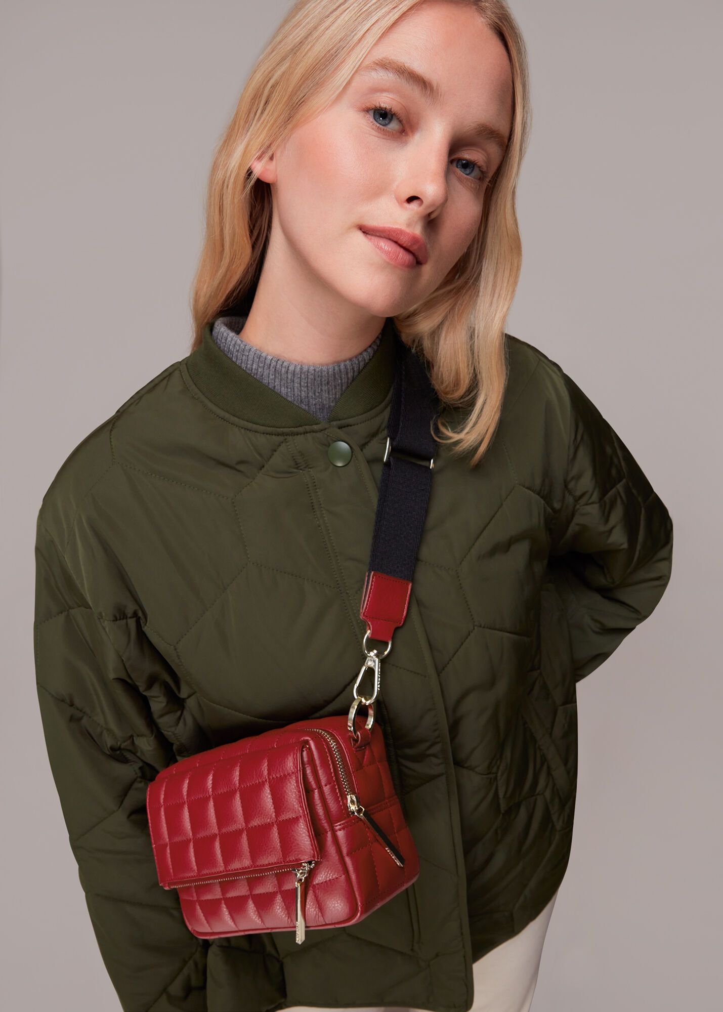 Quilted Bibi Crossbody Bag