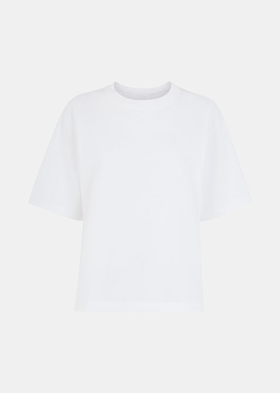 White Relaxed Tee