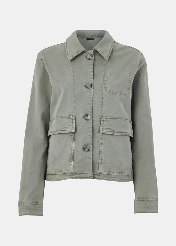 Khaki Marie Casual Jacket